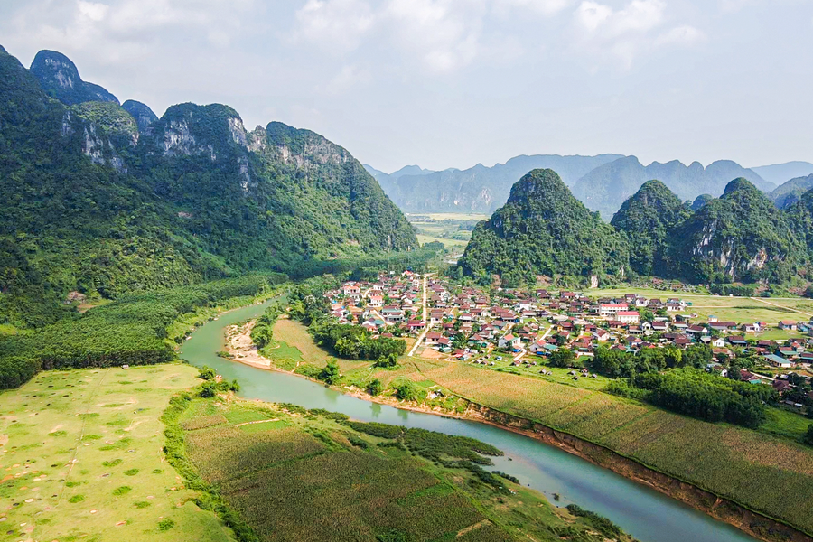Cảnh sắc Tân Hóa (huyện Minh Hóa, Quảng Bình) làng du lịch tốt nhất thế giới