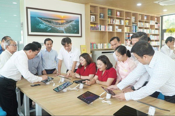 Thư viện số cộng đồng thành phố Tam Kỳ khai trương năm 2023