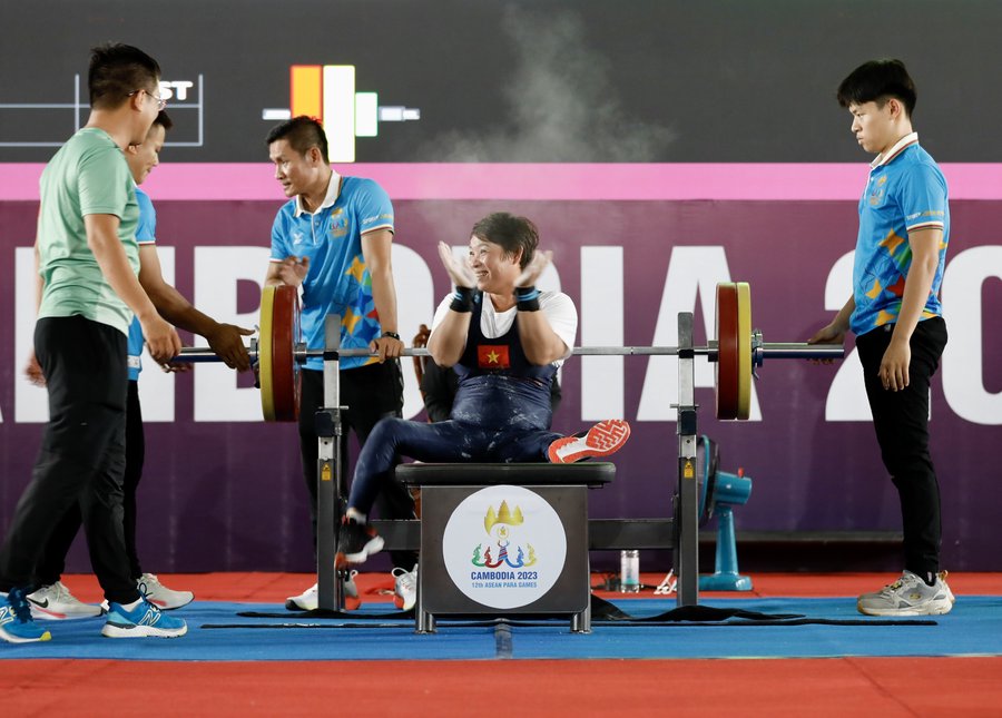 ASEAN Para Games 12: Việt Nam có thêm 2 HCV ở môn cử tạ - Anh 1