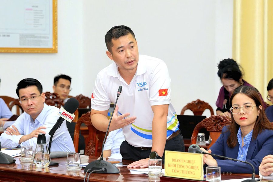 Cộng đồng doanh nghiệp kiến nghị với lãnh đạo TP. Cần Thơ