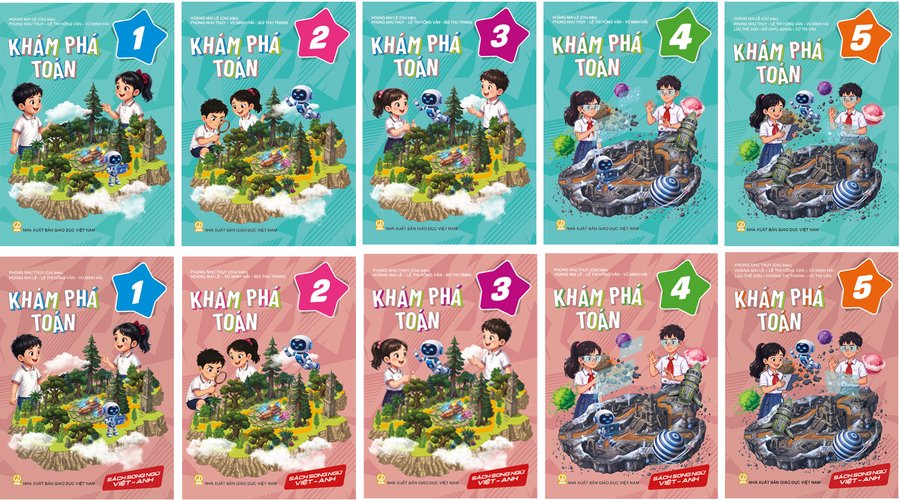 Bộ sách “Khám phá” – Mở cánh cửa tri thức cho học sinh tiểu học