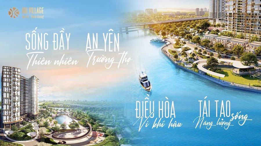 Hai mặt sông ôm trọn dự án IKI Village