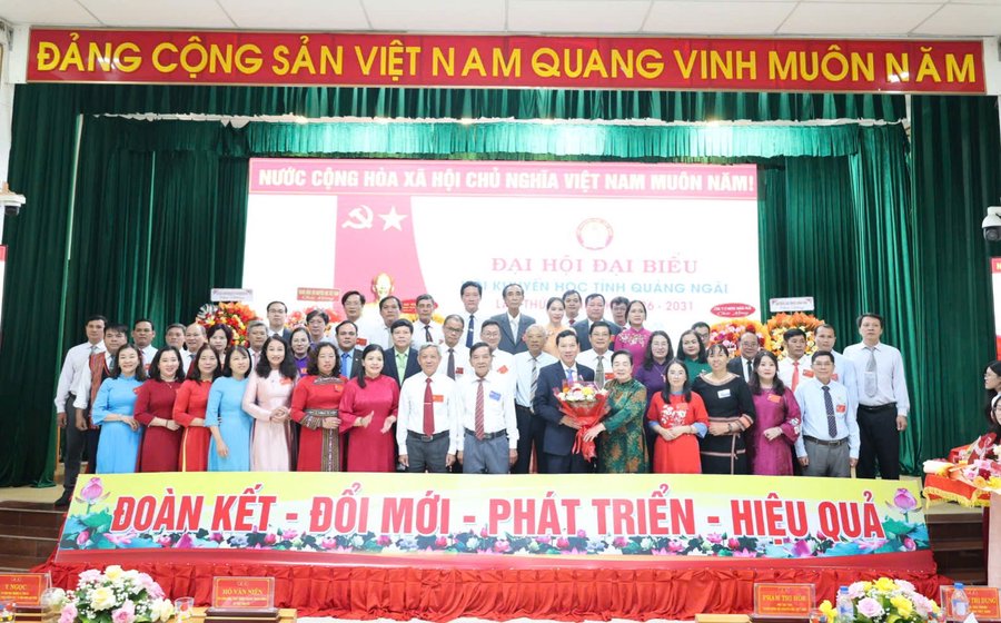 Ban Chấp hành Hội Khuyến học tỉnh Quảng Ngãi khóa I, nhiệm kỳ 2026 – 2031 ra mắt đại hội