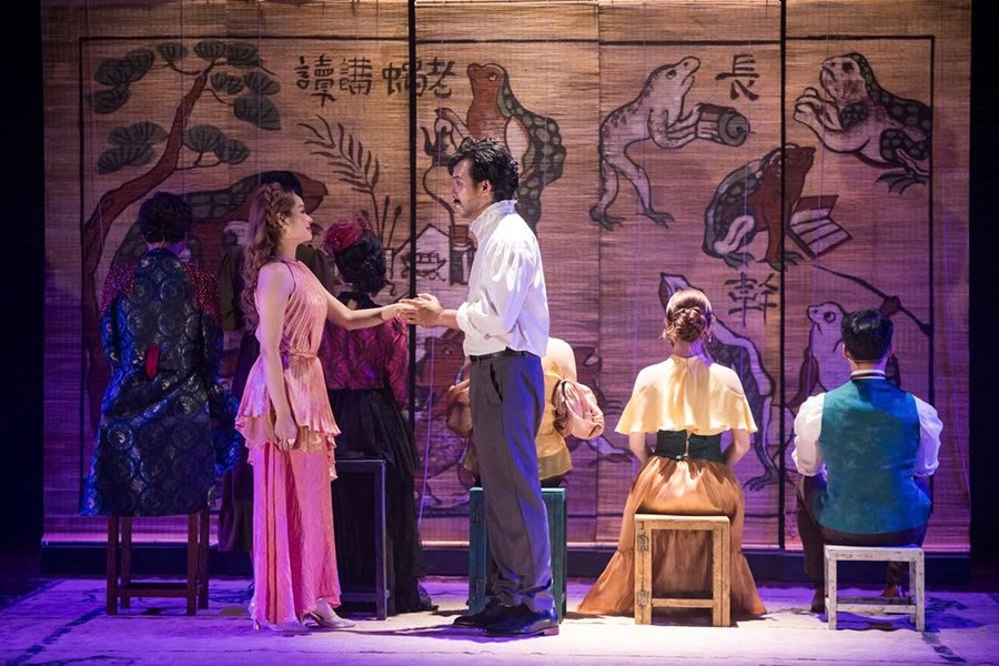 Cảnh trong vở kịch "Pygmalion"