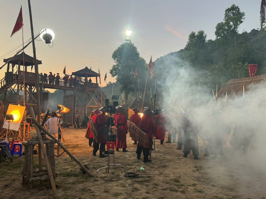 Cảnh quay trong phim điện ảnh “Tây Sơn Thất Hổ Tướng” góp phần quảng bá văn hóa du lịch tỉnh Gia Lai (Ảnh: ĐVCC)