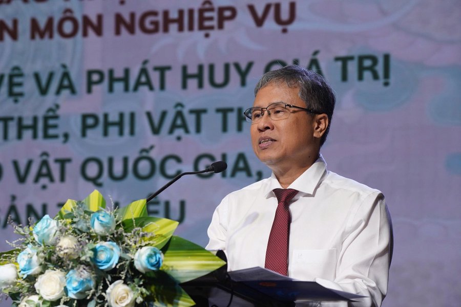 Phó Chủ tịch UBND tỉnh Khánh Hòa Trần Hòa Nam phát biểu