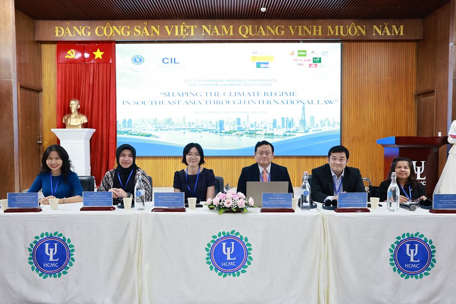 ACCC5 2026 có chủ đề “Định hình biến đổi khí hậu tại Đông Nam Á thông qua luật quốc tế”