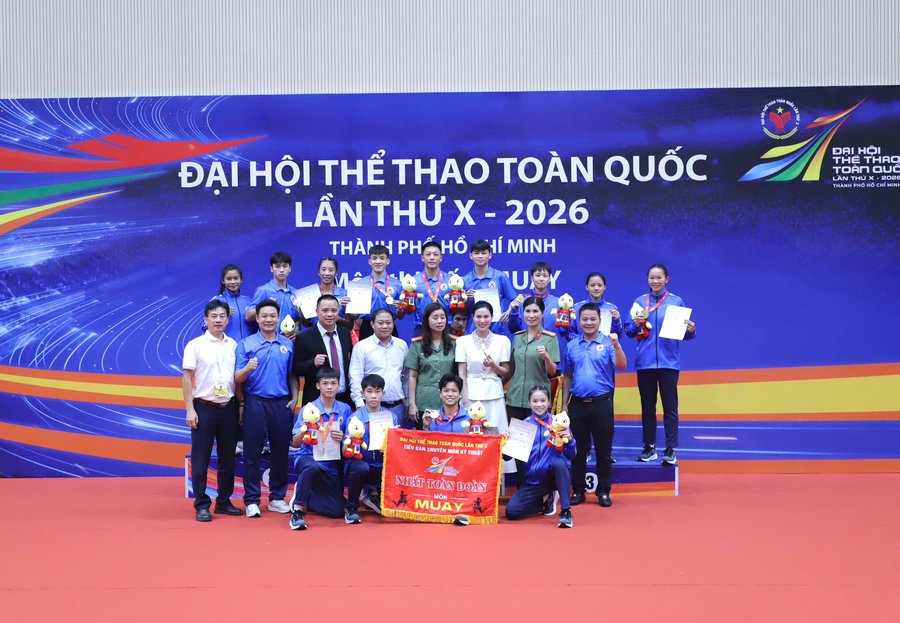 Hà Nội nhất toàn đoàn môn muay của đại hội