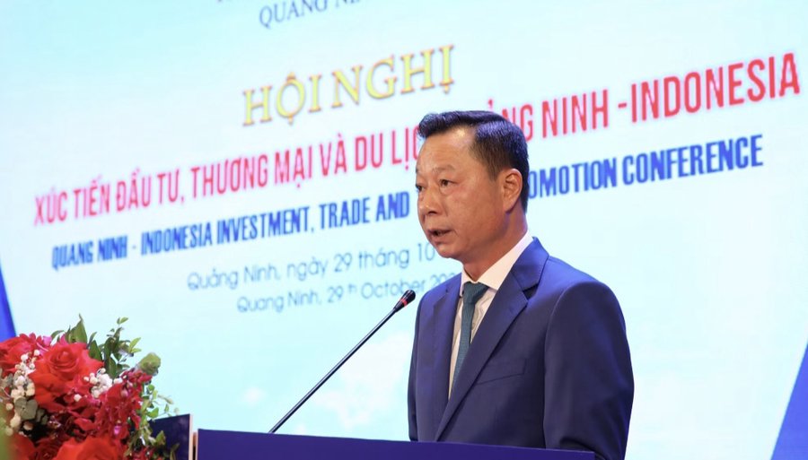 Phó Chủ tịch UBND thành phố Lê Văn Ánh phát biểu tại hội nghị