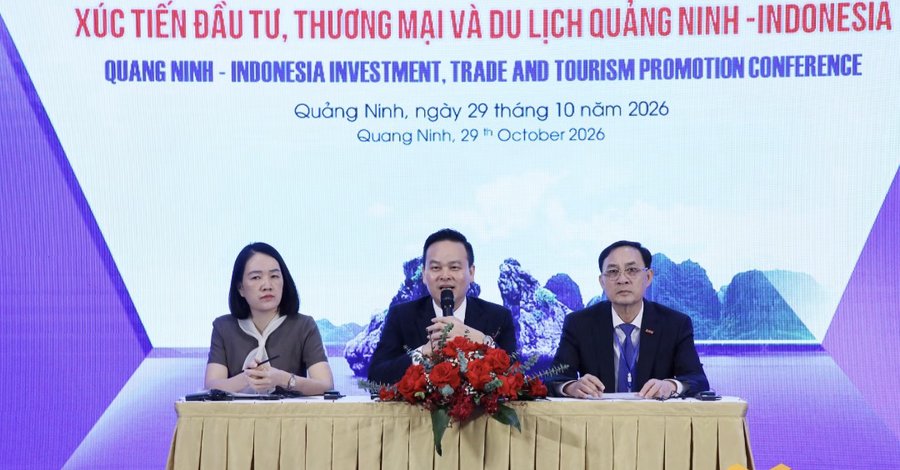 Quảng Ninh kí kết hợp tác với Indonesia trên nhiều lĩnh vực