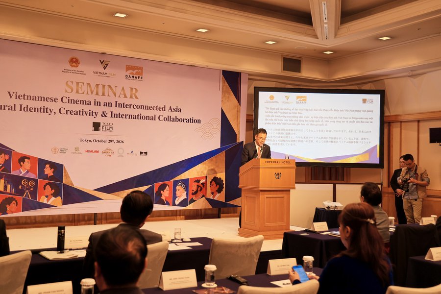 Đại sứ Việt Nam tại Nhật Bản Phạm Quang Hiệu phát biểu