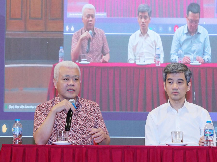 Ông Nguyễn Lâm Thanh, Tổng Giám đốc Công ty TNHH Công nghệ TikTok Việt Nam chia sẻ tại sự kiện